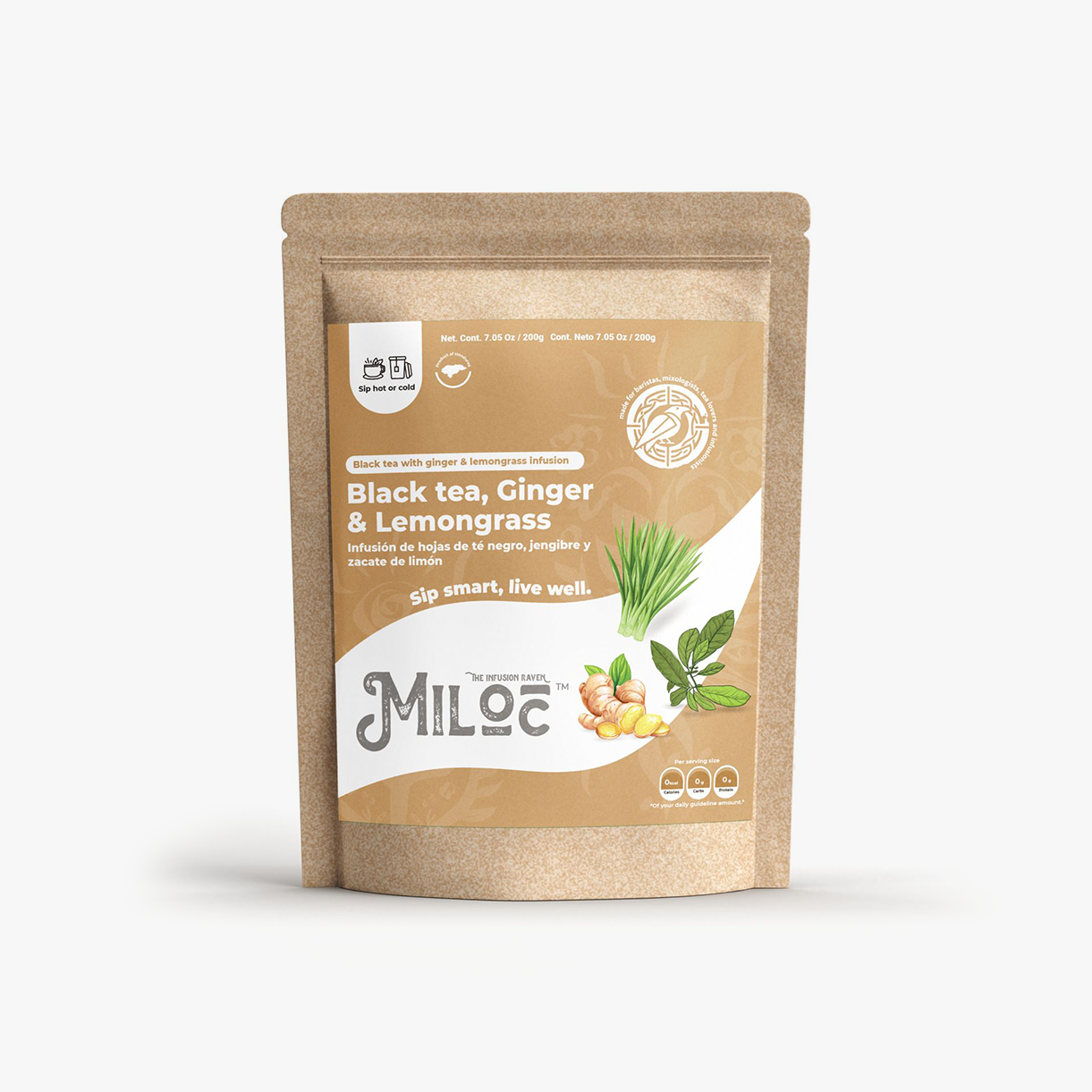 Black Tea, Ginger, Lemongrass