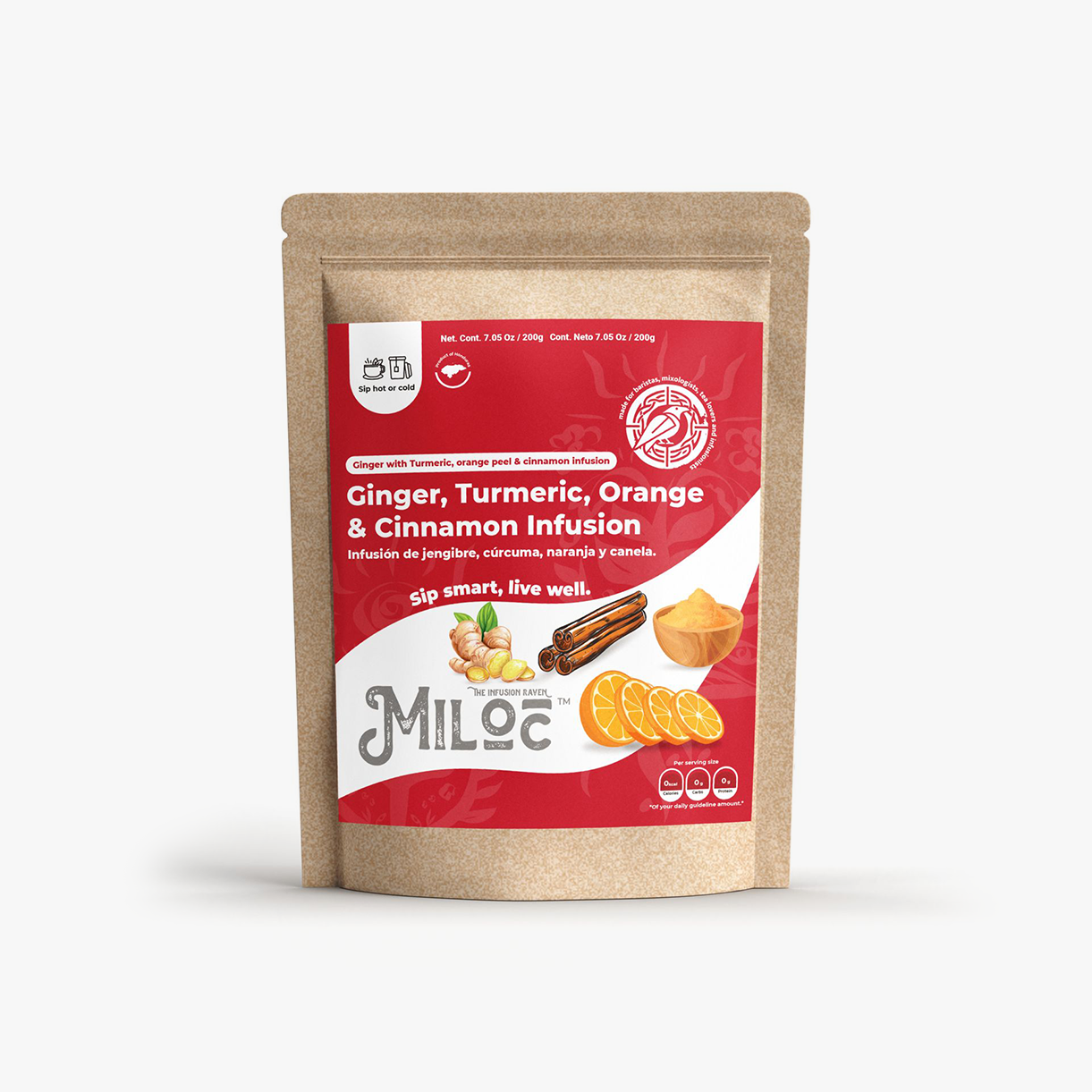 Ginger, Turmeric, Orange & Cinnamon Tea