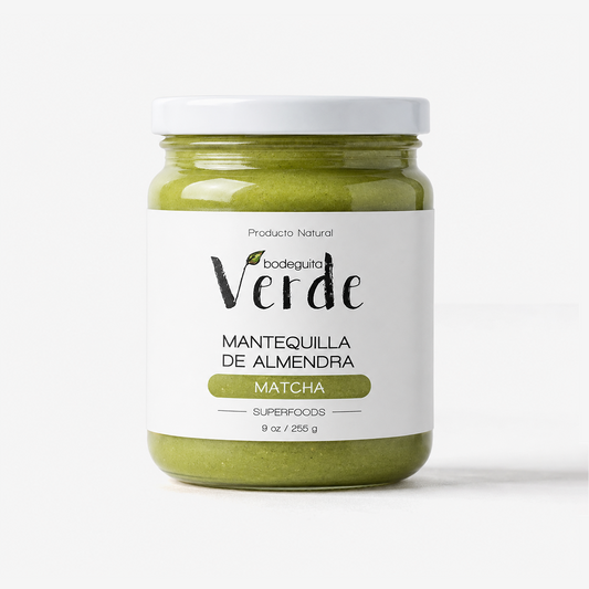 Mantequilla de Almendra Matcha