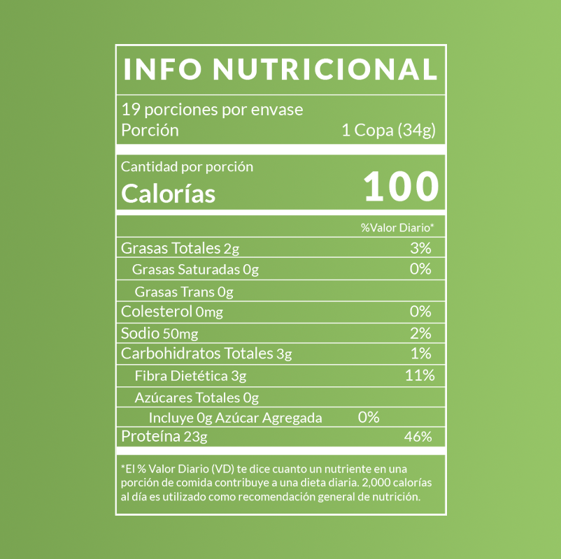Proteína Vegetal - 1.4 Libras