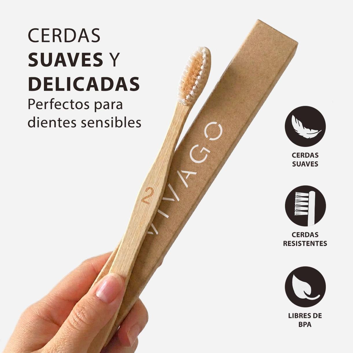 Cepillo Dental de Bambú